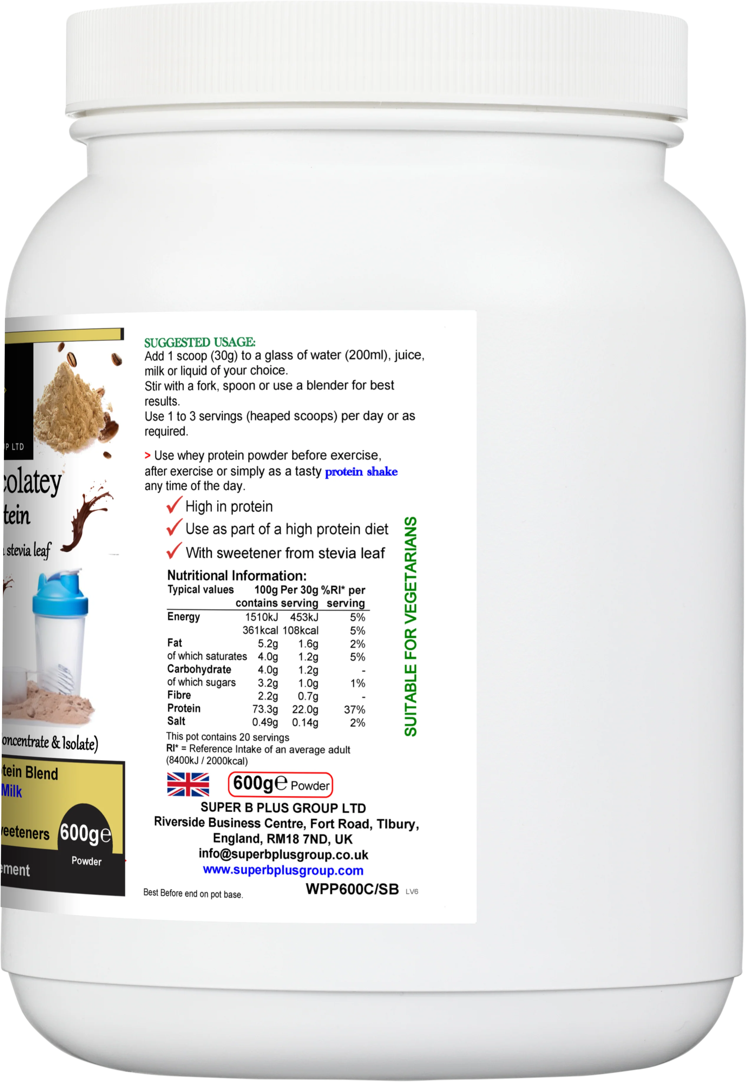 Super Chocolatey Whey Protein - Image 4