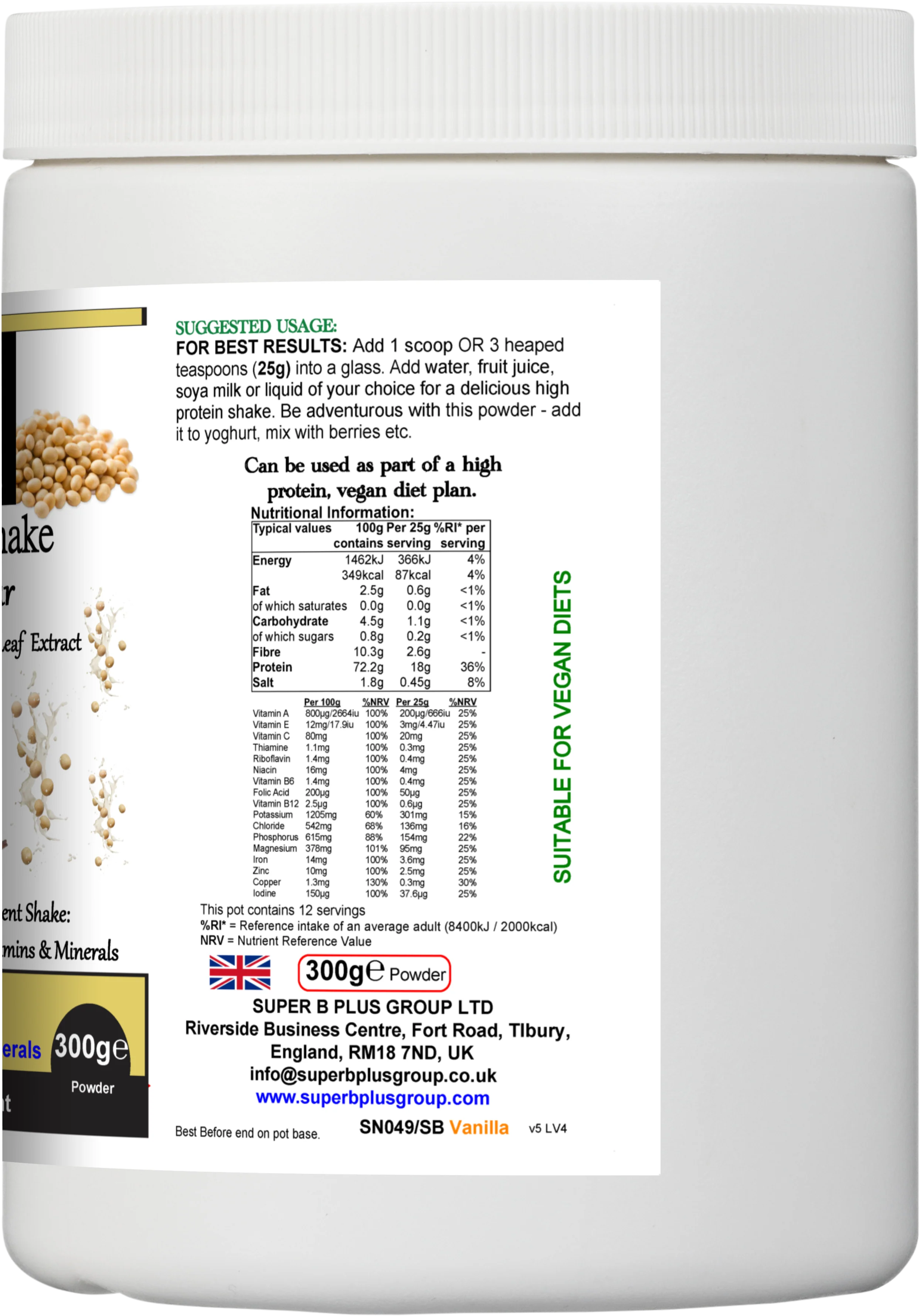 Super Meal Shake (Vanilla Flavour) - Image 3